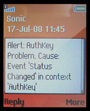 SMS Alerting