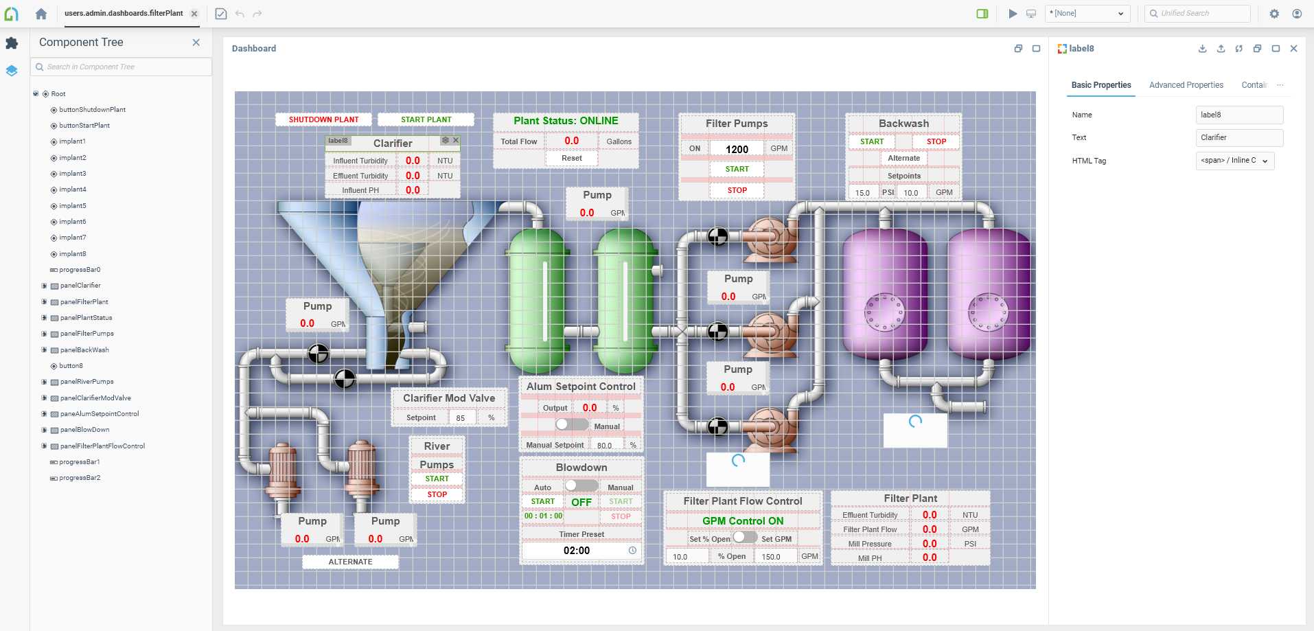 New Release of AggreGate SCADA/HMI 6.34: Plant Dashboard