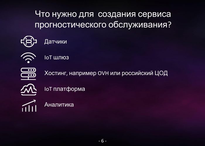 Прогностическое сервисное обслуживание электродвигателей