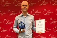 Tibbo Systems на вручении премии IoT Awards 2019