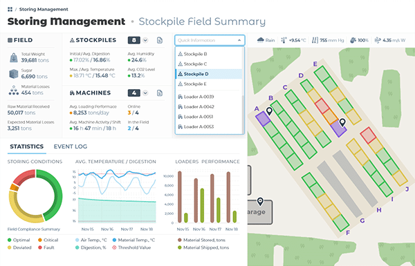 Agriculture Demo screenshot